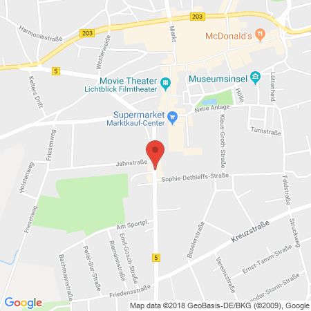 Standort der Autogas Tankstelle: Fenzke Kfz-Service in 25770, Hemmingstedt