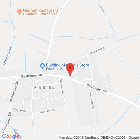 Position der Autogas-Tankstelle: Auto Service Spitz in 32339, Espelkamp-fiestel