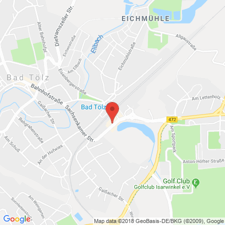 Standort der Tankstelle: ARAL Tankstelle in 83646, Bad Tölz