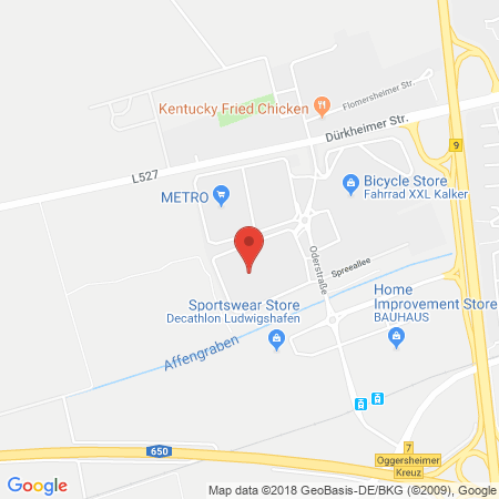 Standort der Tankstelle: Globus SB Warenhaus Tankstelle in 67061, Ludwigshafen-Oggersheim