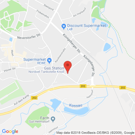 Position der Autogas-Tankstelle: Sönke Mau in 24321, Lütjenburg