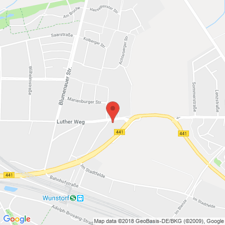 Standort der Tankstelle: Shell Tankstelle in 31515, Wunstorf