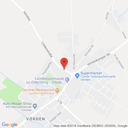 Standort der Autogas Tankstelle: F. Altesellmeier GmbH, LPG Tankstelle in 49434, Neuenkirchen / Vörden