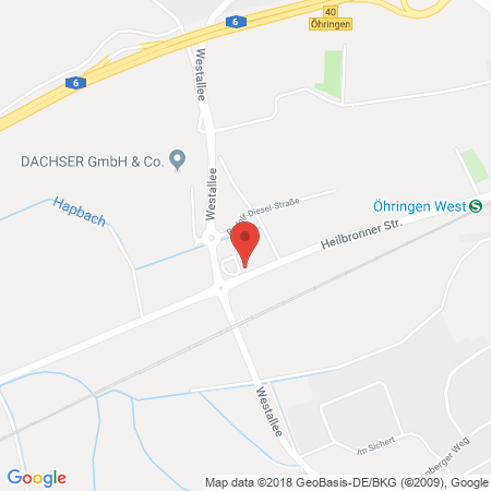 Standort der Tankstelle: EDi Hohenlohe Tankstelle in 74613, Öhringen