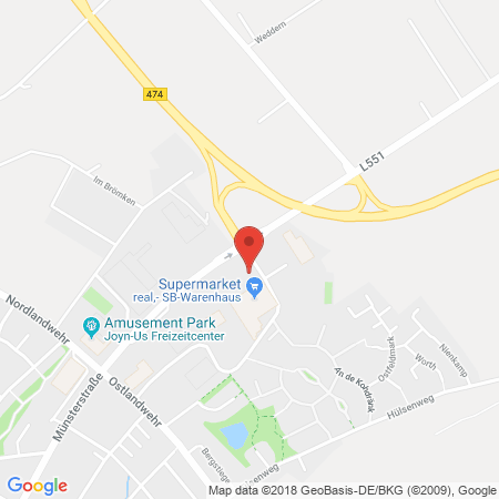 Standort der Tankstelle: Westfalen Tankstelle in 48249, Dülmen