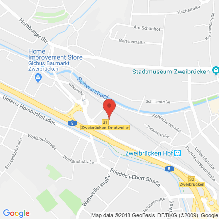 Standort der Tankstelle: Globus SB Warenhaus Tankstelle in 66482, Zweibrücken