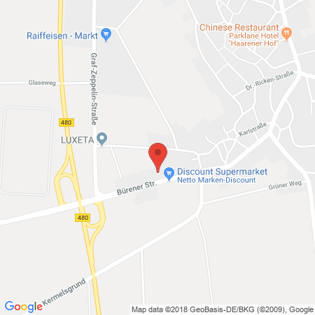 Standort der Tankstelle: Frei Tankstelle in 33181, Bad Wünnenberg