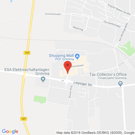 Position der Autogas-Tankstelle: Autohaus Linke GmbH in 04668, Grimma