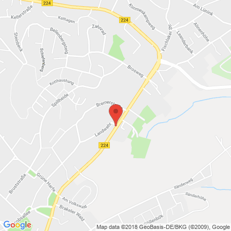 Position der Autogas-Tankstelle: Star Tankstelle in 45239, Essen