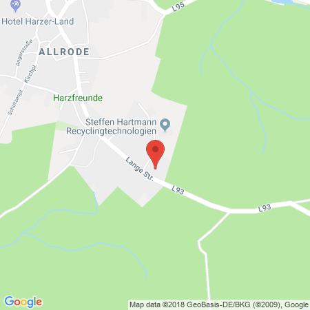 Position der Autogas-Tankstelle: M1 Allrode in 06502, Thale Ot Allrode