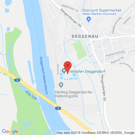 Standort der Tankstelle: BayWa Tankstelle in 94469, Deggendorf/Freihafen