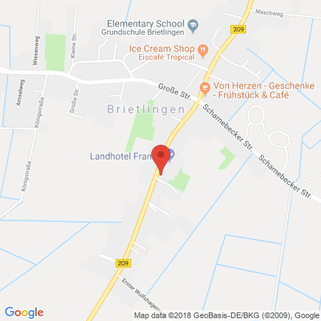 Standort der Tankstelle: ARAL Tankstelle in 21382, Brietlingen