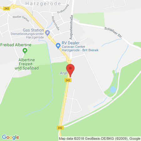 Standort der Tankstelle: ARAL Tankstelle in 06493, Harzgerode