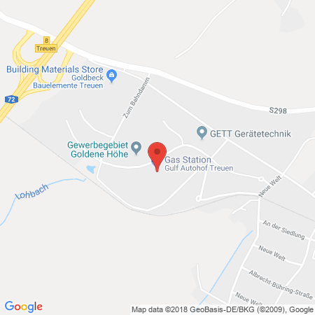 Standort der Tankstelle: GULF Tankstelle in 08233, Treuen