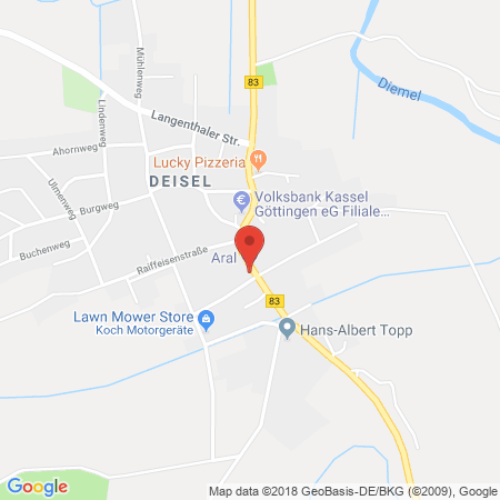 Standort der Tankstelle: ARAL Tankstelle in 34388, Trendelburg