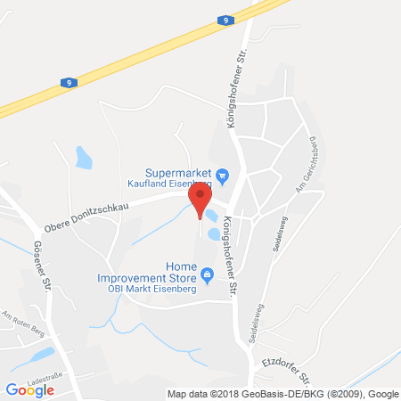 Standort der Autogas Tankstelle: Fahrzeug-Komplett-Service in 07607, Eisenberg
