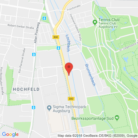 Standort der Tankstelle: ARAL Tankstelle in 86161, Augsburg