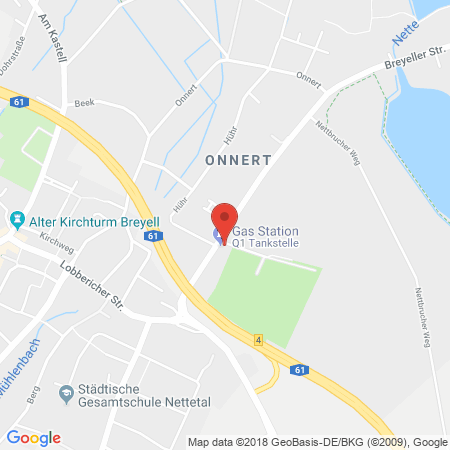 Position der Autogas-Tankstelle: Freie Tankstelle in 41334, Nettetal