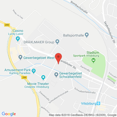 Position der Autogas-Tankstelle: Sit-station Vilsbiburg in 84137, Vilsbiburg