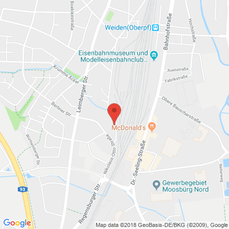 Standort der Tankstelle: Deglmann Tankcenter Tankstelle in 92637, Weiden i.d. Opf.