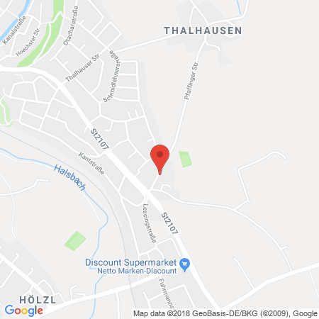 Position der Autogas-Tankstelle: Autohaus Bergmann in 84508, Burgkirchen a. d. Alz