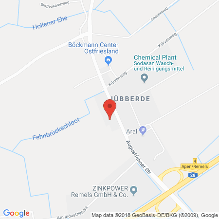 Standort der Tankstelle: Wiro Tankcenter Uplengen in 26670, Uplengen