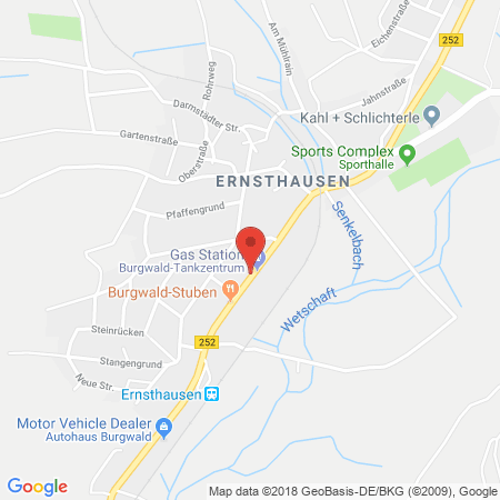Standort der Autogas Tankstelle: Burgwald Tankzentrum Marion Junk in 35099, Burgwald-Ernsthausen