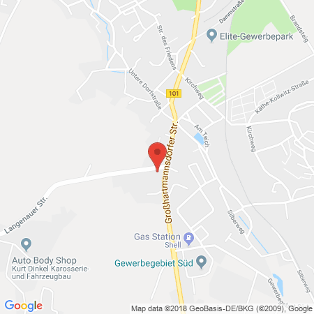 Standort der Tankstelle: TotalEnergies Tankstelle in 09618, Brand-Erbisdorf
