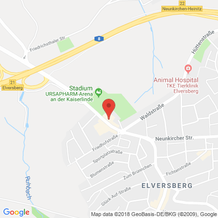 Standort der Tankstelle: ARAL Tankstelle in 66583, Spiesen-Elversberg