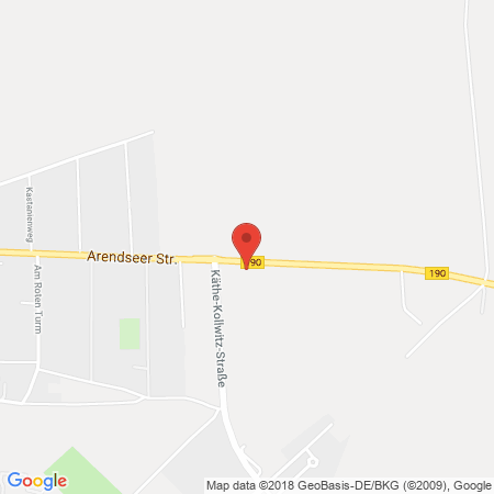 Position der Autogas-Tankstelle: Stefan Muchow Auto-Reparaturwerkstatt in 29410, Salzwedel