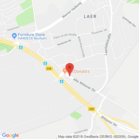 Position der Autogas-Tankstelle: Heike Reinecke in 44803, Bochum
