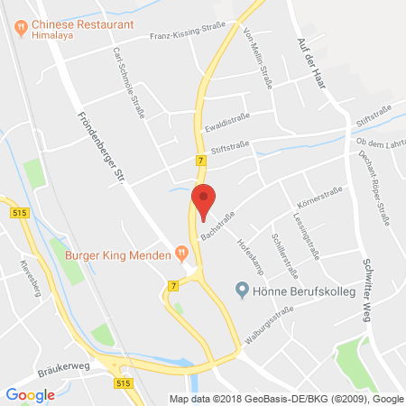 Standort der Tankstelle: SB Tankstelle in 58706, Menden