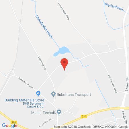 Position der Autogas-Tankstelle: Lbd-damme in 49439, Steinfeld