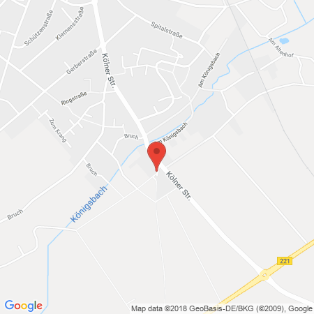 Position der Autogas-Tankstelle: Aral Tankstelle in 41334, Nettetal