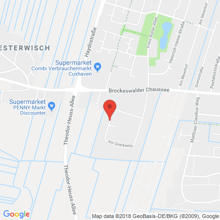 Standort der Autogas Tankstelle: Gas- und Gerätehandel Hans-Heinrich Vinup in 27474, Cuxhaven