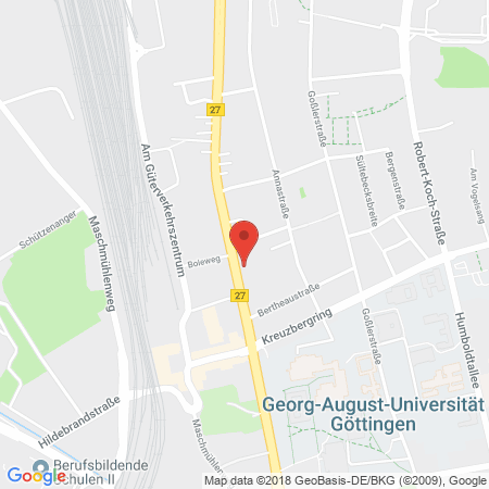 Standort der Tankstelle: ARAL Tankstelle in 37075, Göttingen