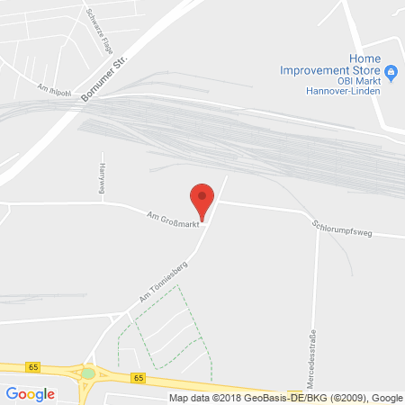 Standort der Autogas Tankstelle: Bluel Autoteile GmbH in 30453, Hannover