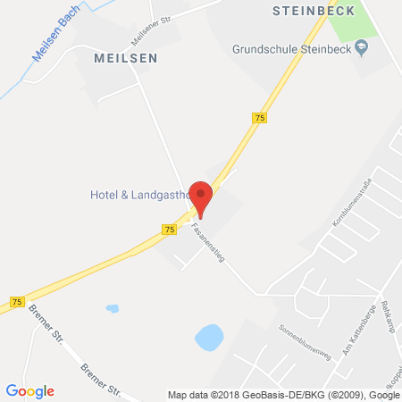 Position der Autogas-Tankstelle: Shell Tankstelle in 21244, Buchholz