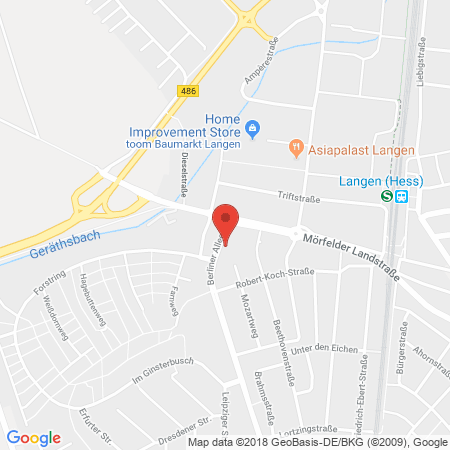 Standort der Tankstelle: TotalEnergies Tankstelle in 63225, Langen