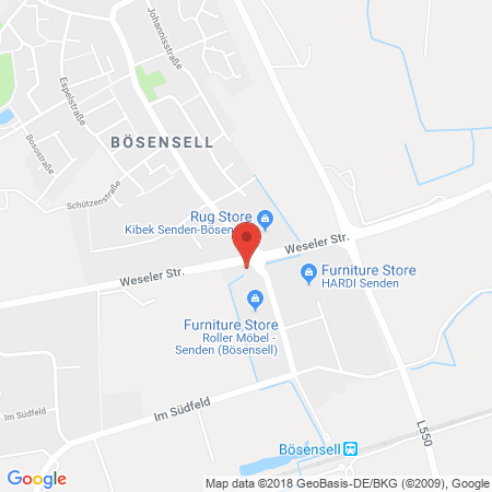 Standort der Tankstelle: bft Tankstelle in 48308, Senden-Bösensell