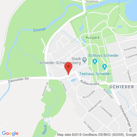 Standort der Tankstelle: ARAL Tankstelle in 32816, Schieder-Schwalenber