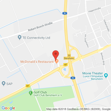 Standort der Tankstelle: ARAL Tankstelle in 64625, Bensheim