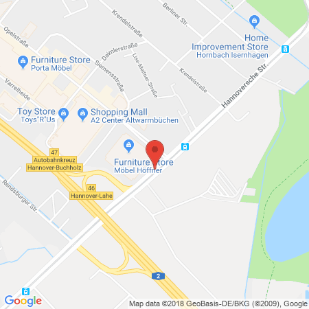 Position der Autogas-Tankstelle: Supermarkt-tankstelle Hannover Varrelheide 210 in 30659, Hannover