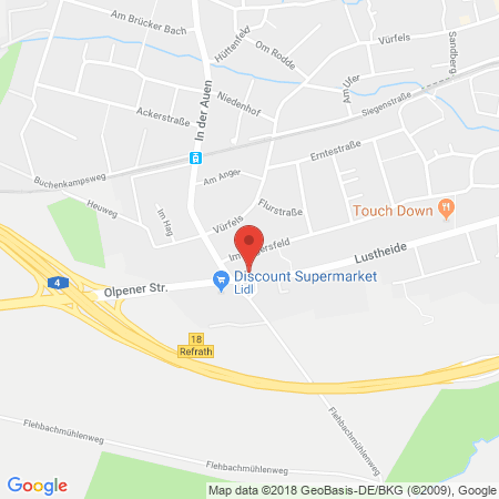 Standort der Tankstelle: Shell Tankstelle in 51427, Bergisch Gladbach
