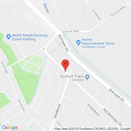 Standort der Autogas Tankstelle: Merco GmbH in 45356, Essen
