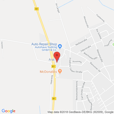 Standort der Tankstelle: ARAL Tankstelle in 27232, Sulingen