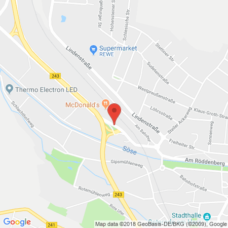Standort der Tankstelle: ARAL Tankstelle in 37520, Osterode