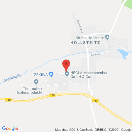 Position der Autogas-Tankstelle: Autoservice Hötzel in 06712, Döschwitz (Gewerbegebiet)