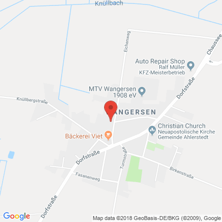 Standort der Tankstelle: Raiffeisen Tankstelle in 21702, Ahlerstedt-Wangersen