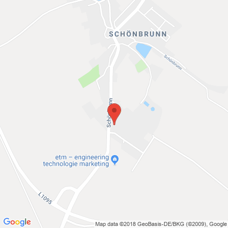 Position der Autogas-Tankstelle: Gulf Schönbrunn in 07929, Saalburg-ebersdorf